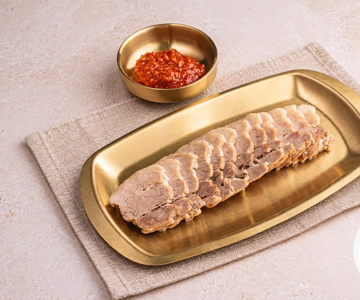 한돈 수육 사진